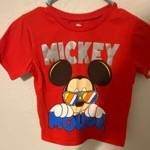 Disney Mickey T shirt Size 7